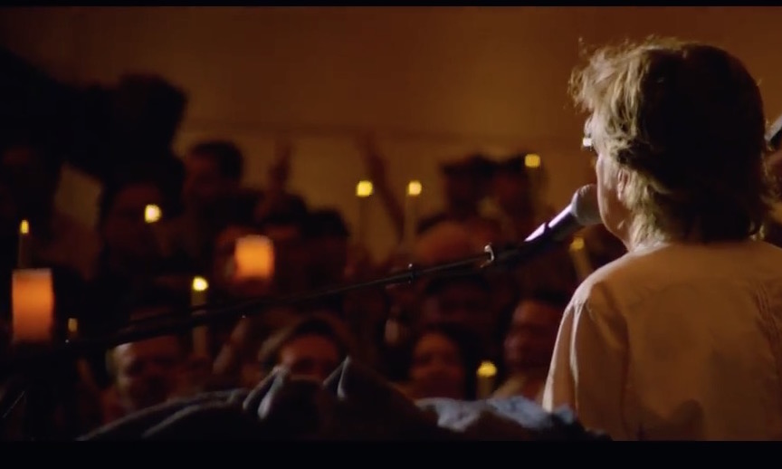 Paul McCartney and band perform 'Let it Be' Grand Central Station - Youtube photo
