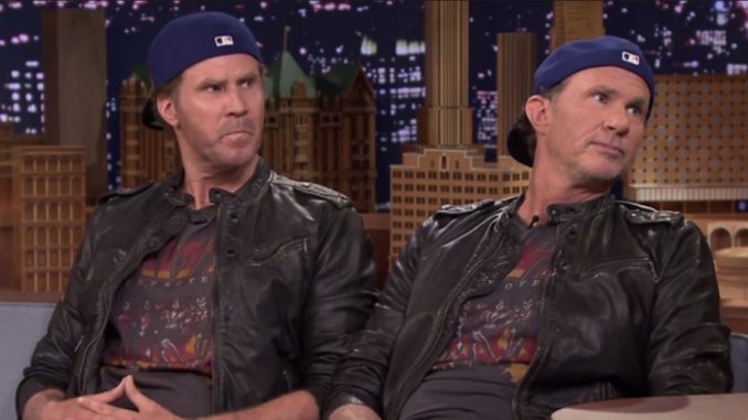 Will Ferrell and Chad Smith on Tonight Show Starring Jimmy Fallon - Courtesy photo