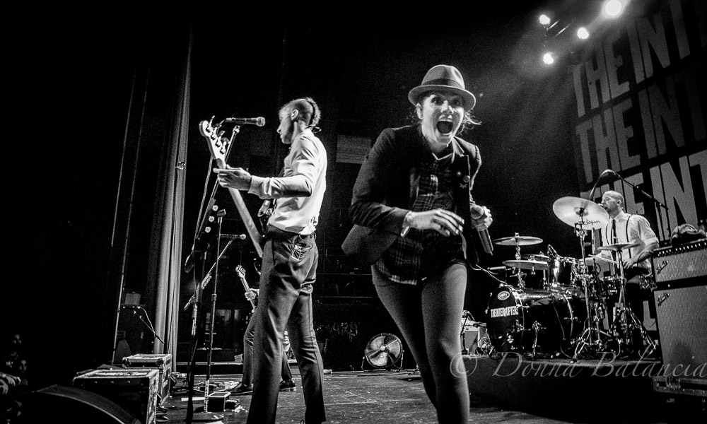 Aimee Interrupter shines during Interrupters shows - Photo © 2018 Donna Balancia