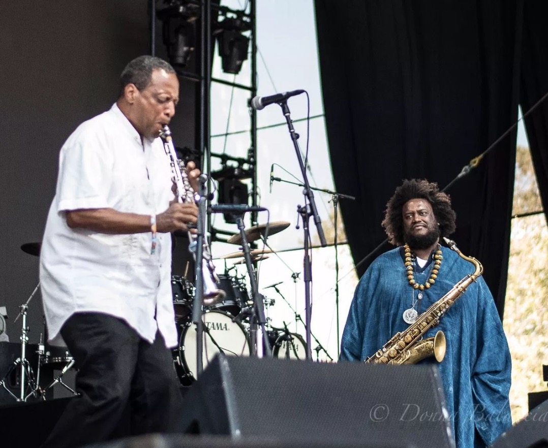 kamasi washington and father Rickey Washington – Balancia photo