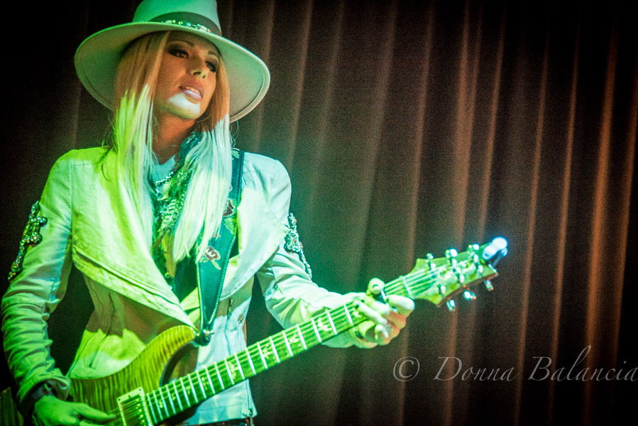 The prolific Orianthi, beautiful and talented - Photo © 2018 Donna Balancia