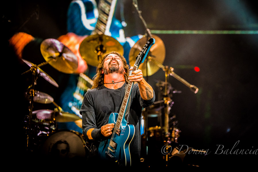 Dave Grohl at Cal Jam - Photo © 2018 Donna Balancia