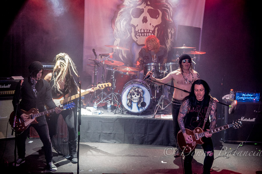 Steven Adler Band Sun at Whisky group 2 - Photo by Donna Balancia (1 of 1)