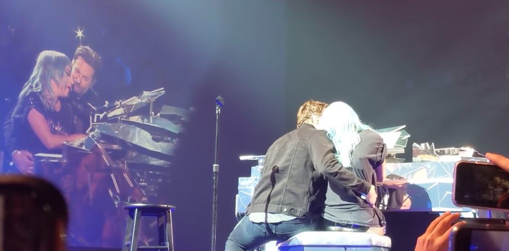 Bradley Cooper and Gaga at piano - Garrett Gagnon