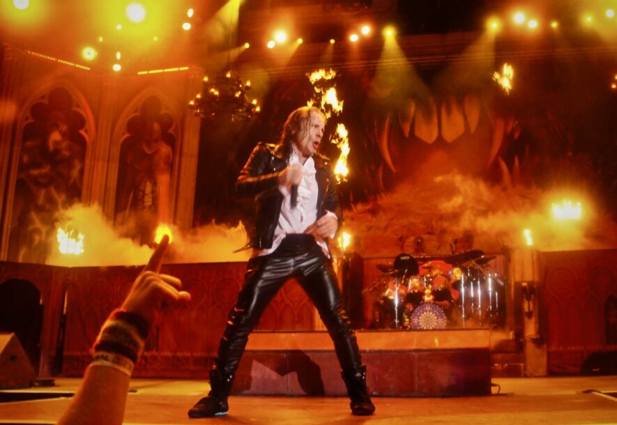 Bruce Dickinson of Iron Maiden - Cameron Acosta Photo