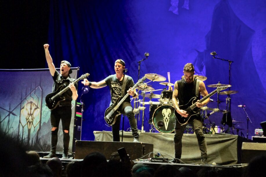 Raven Age opens for Iron Maiden at Banc of California Stadium - Photo by Cameron Acosta