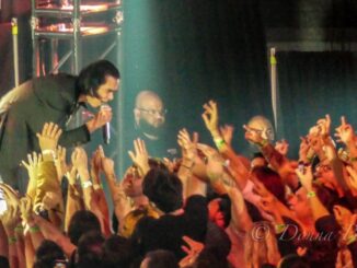 Nick Cave is close to the people - Photo by Donna Balancia