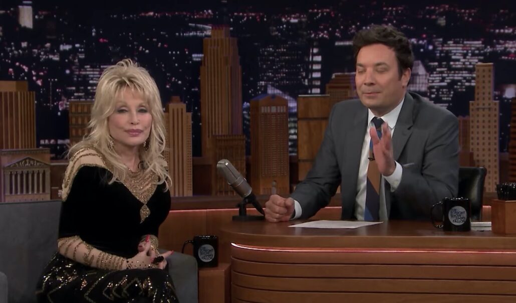 Dolly on The Tonight Show Starring Jimmy Fallon on Nov. 20 - Courtesy NBC