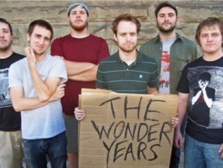 The Wonder Years on tour Burst and Decay - Courtesy