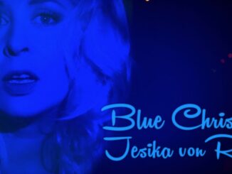Jesika Von Rabbit Blue Christmas - Premiere for California Rocker