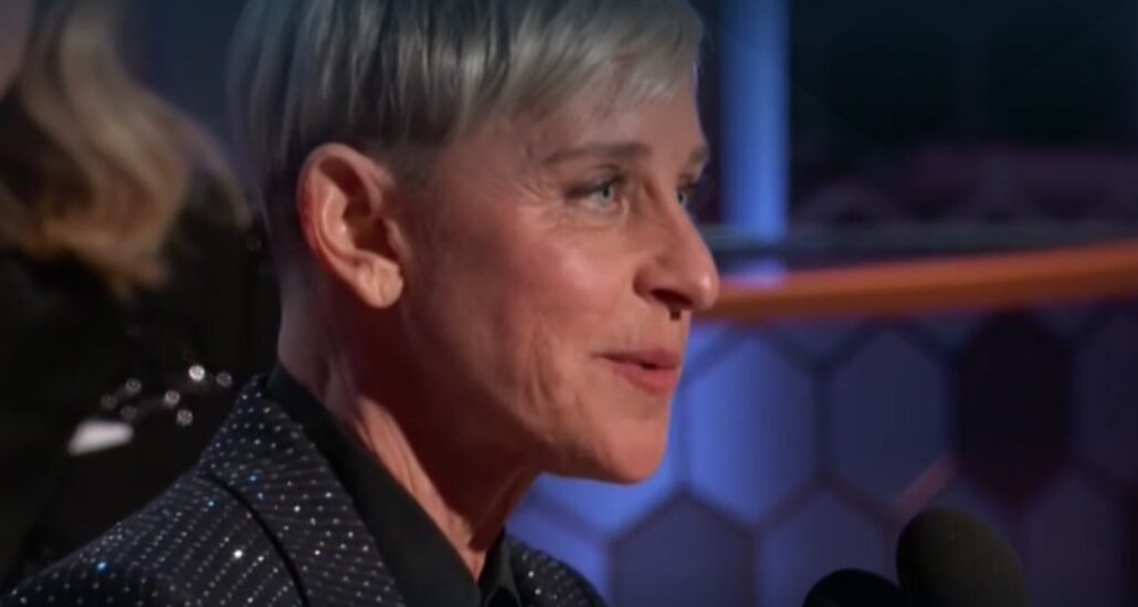 Ellen DeGeneres presented with Carol Burnett Award - Courtesy