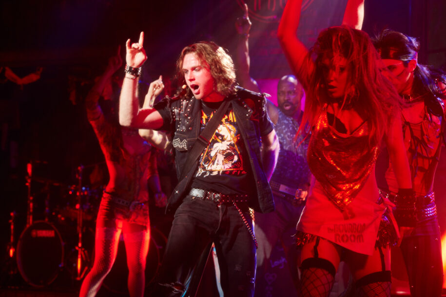 Ian Ward as Drew in Rock of Ages Hollywood