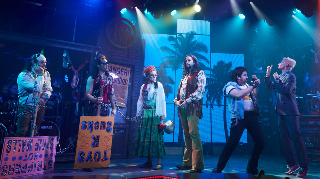 The cast of Rock of Ages Hollywood try to save the Sunset Strip