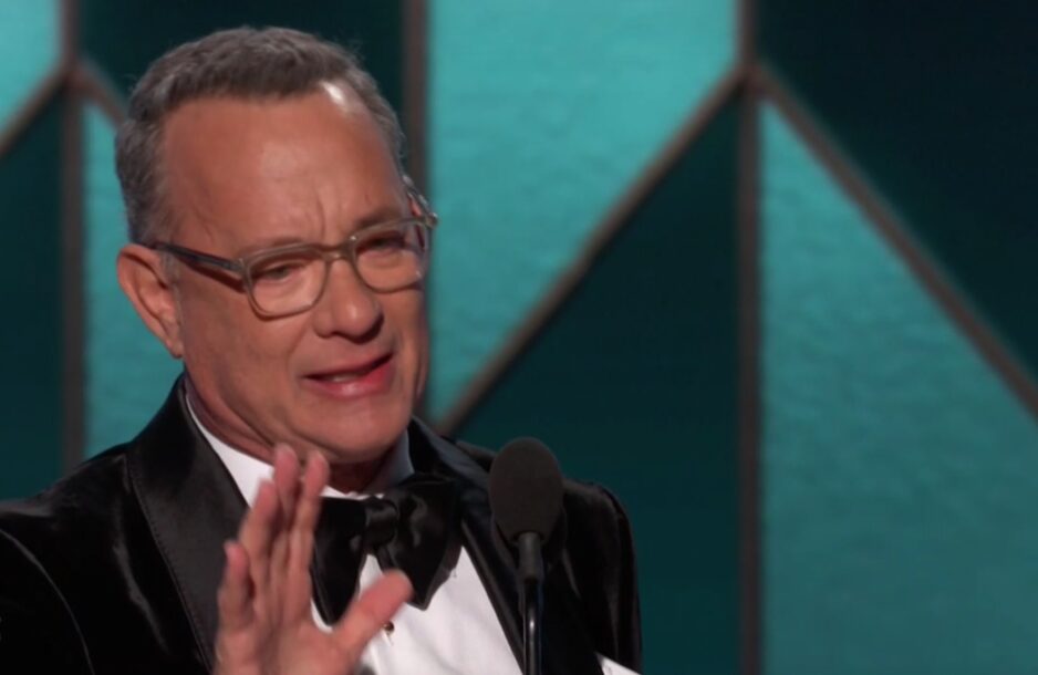 Tom Hanks presented with Cecil B. DeMille Award - Courtesy