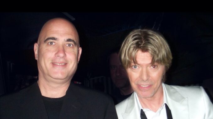 Mike Garson and David Bowie always good-natured - Courtesy Mike Garson
