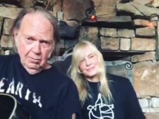 Neil Young and Daryl Hannah California Rocker