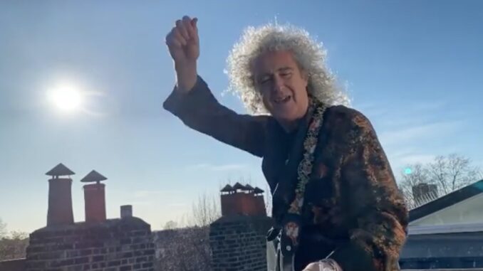 Brian May makes for the best Instagram posts - Courtesy Brian May IG