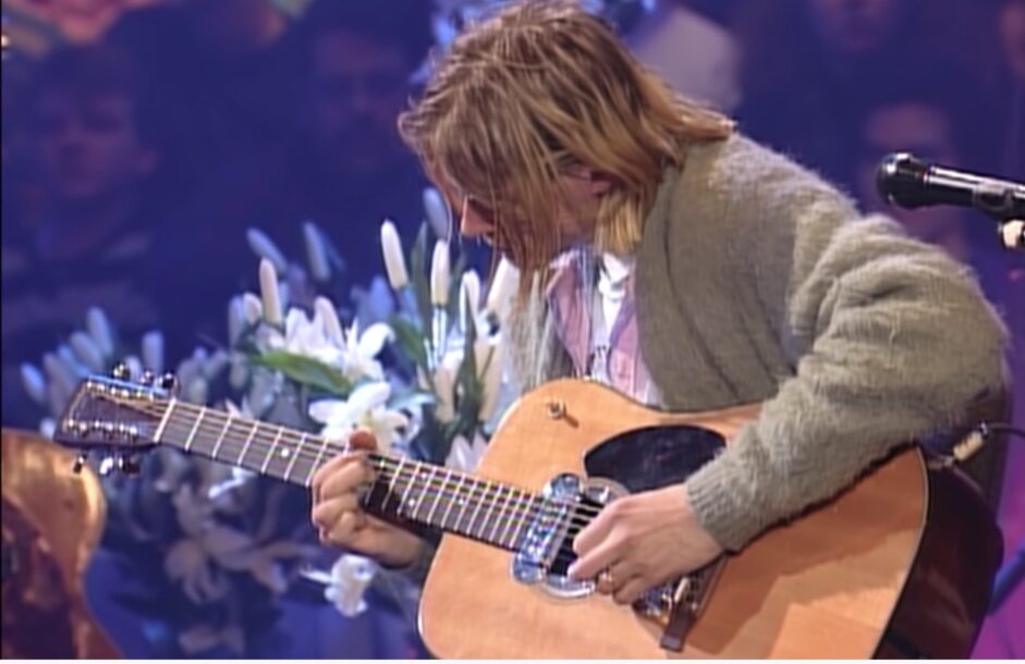 Kurt Cobain MTV - Courtesy