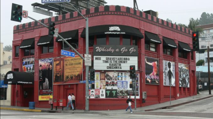 Whisky a Go-Go Independent Venues - Courtesy