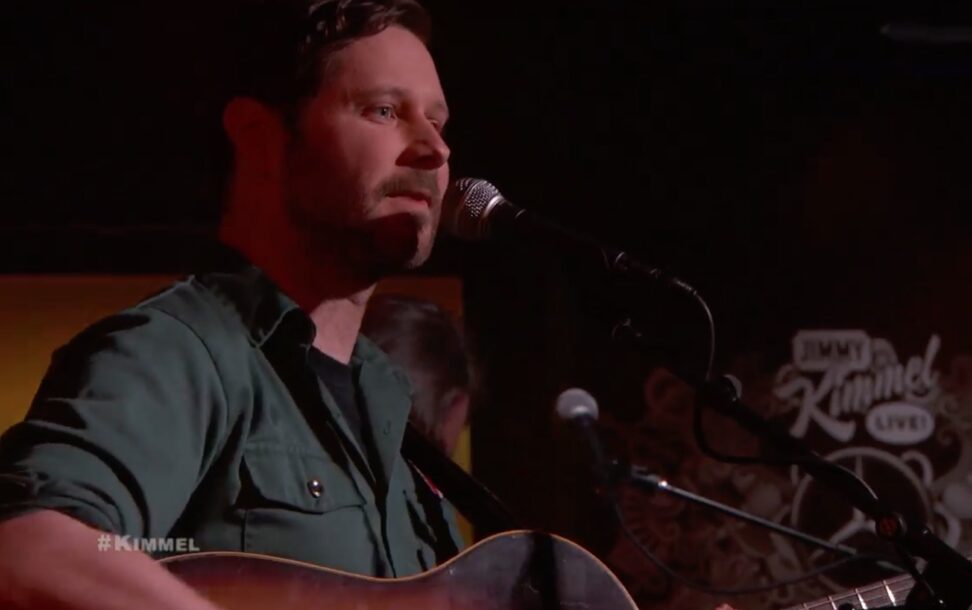 Dan Mangan on Jimmy Kimmel - Courtesy Kimmel