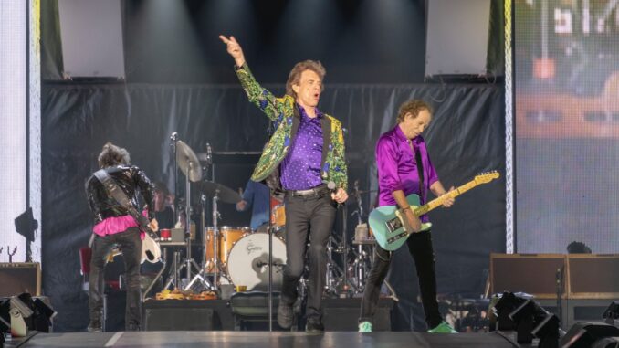 Rolling Stones at the Rose Bowl in 2019 - Courtesy NASA:JPL