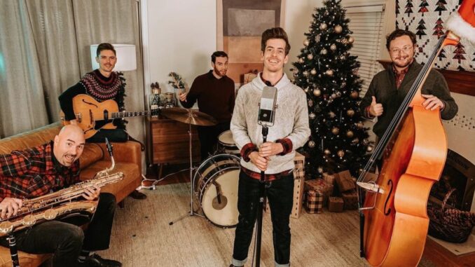 Drew Angus with the band release A Snow Globe Christmas