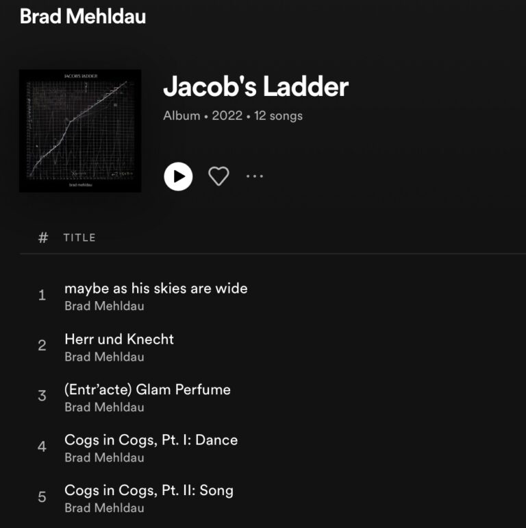 Review Brad Mehldau’s ‘Jacob’s Ladder’ is a Different Stairway to