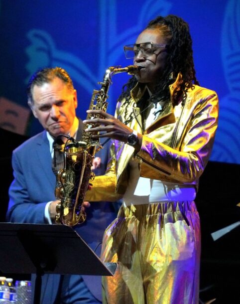 Kurt Elling and Lakecia Benjamin : Courtesy image