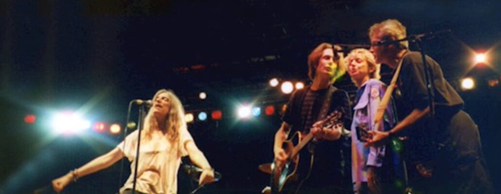 Rocky Roberts with Patti Smith - Courtesy