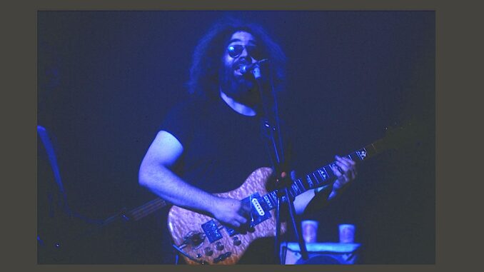 Jerry Garcia of The Grateful Dead - Photo by Carl Lender