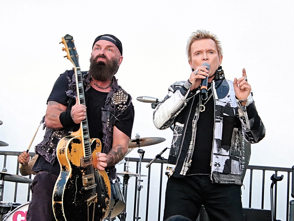 Billy Idol, John Travolta Go Punk for Johnny Ramone Tribute at Hollywood Forever