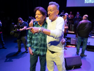 Springsteen celebrates John Fogerty - Photo by Tom Parr