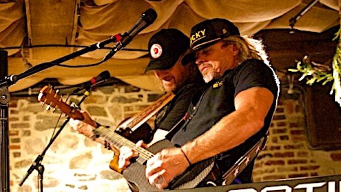 Anthony Smith and Jeffrey Steele tore it up at King of France - All photos by Donna Balancia