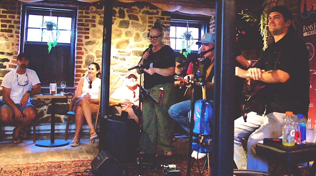 Teacher Meg introduces Pete Best and Victor Vas - All photos by Donna Balancia