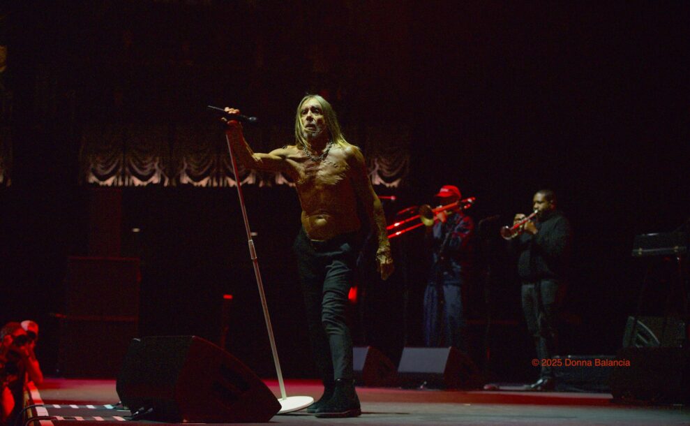 Iggy Pop averted a shutdown The Anthem in Washington, D.C. - Photo by Donna Balancia