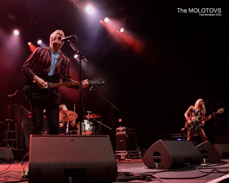 The Molotovs delivered new style punk - Photo by Paul McAlpine