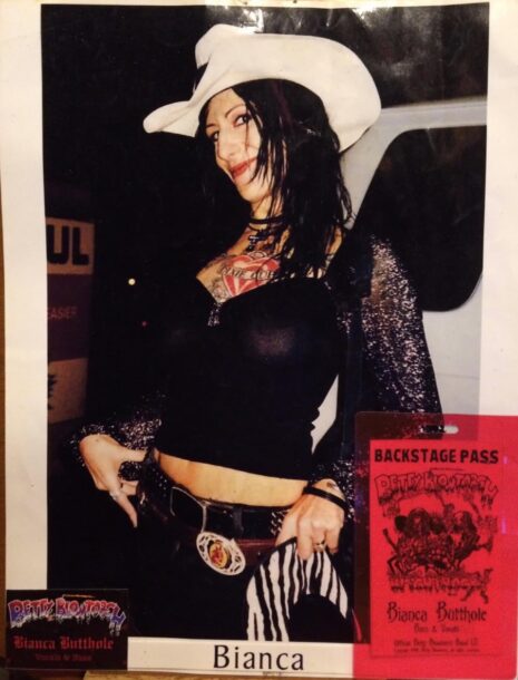 Bianca of Betty Blowtorch - Photo by Ames Flames for US Rocker